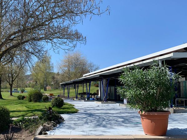 Freibad Rudersberg Eingang